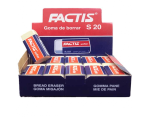 Goma De Borrar Factis 36r Caja 36 Unidades | Cuotas Sin Interés